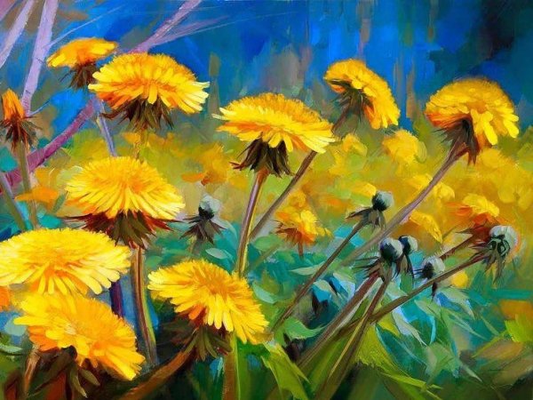 Алексей Шалаев цветы картины