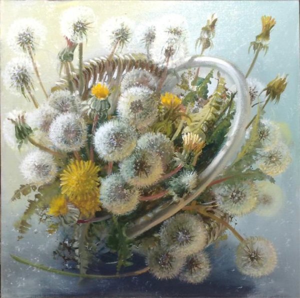 Живопись Ларисса Гамильтон , одуванчики