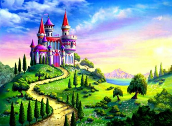 Розовая Страна волшебник изумрудного города