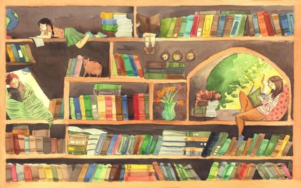 Полка книжная