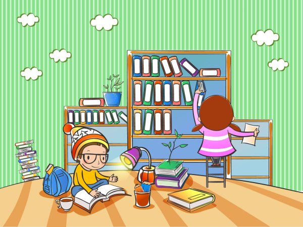 Библиотекарь в живописи