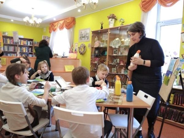 Рисунок на тему библиотека