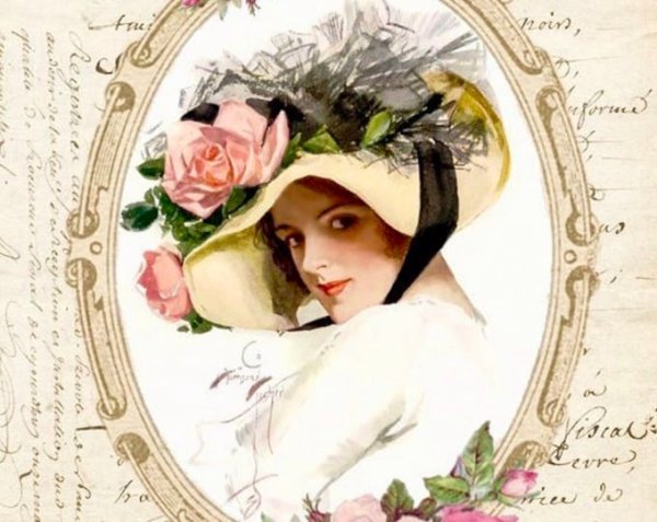 Дама в шляпе