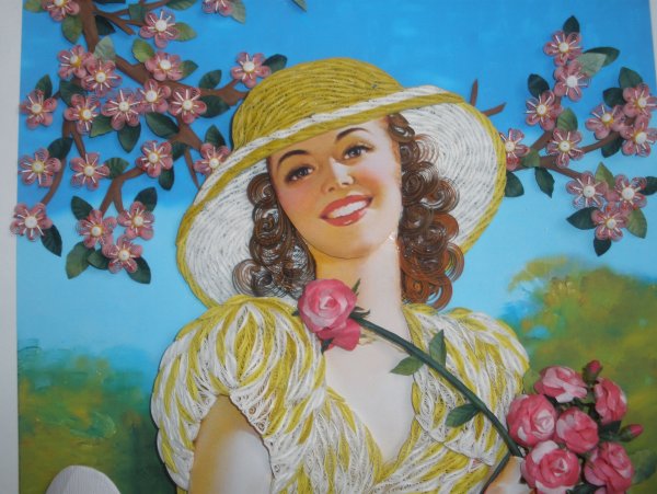 Дама в шляпе