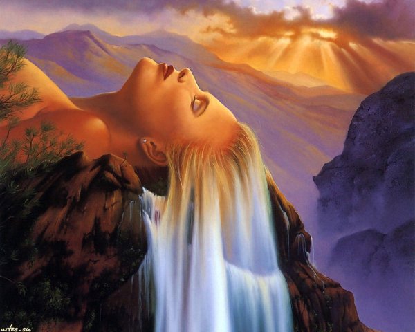 Джим Уоррен водопад