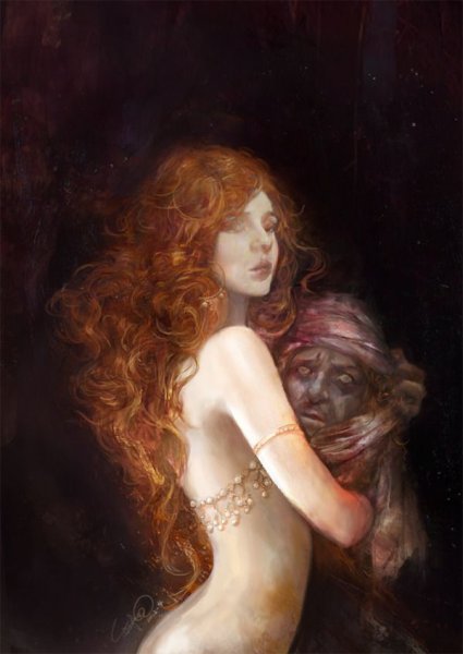 Саломея современная живопись