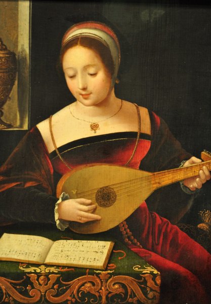 «Женщина с мандолиной» (1929)