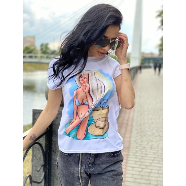 Креативные футболки для женщин