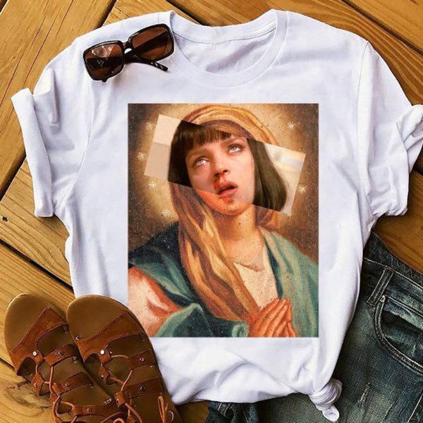 Футболка Криминальное чтиво ума Турман