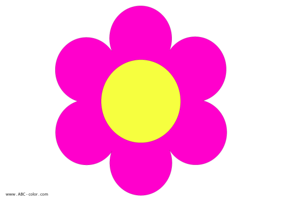 Яркие цветы для вырезания