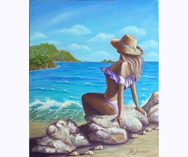 Незнакомец на берегу моря