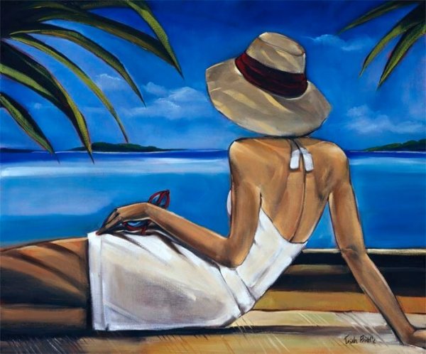 Триш Биддл картины море