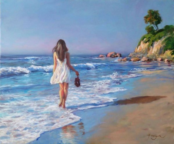 Картина океан