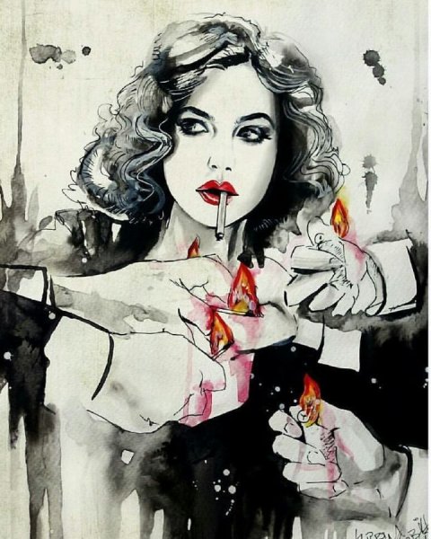 Моника Беллуччи Малена портрет