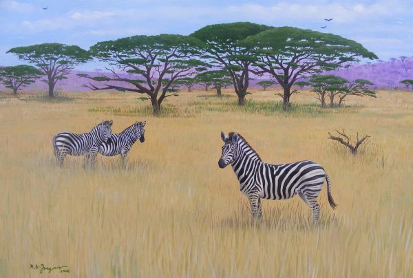 Природа саванны для детей