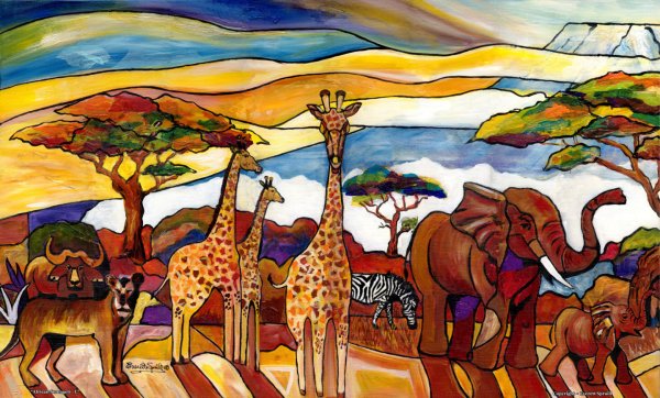 Рисование Африка