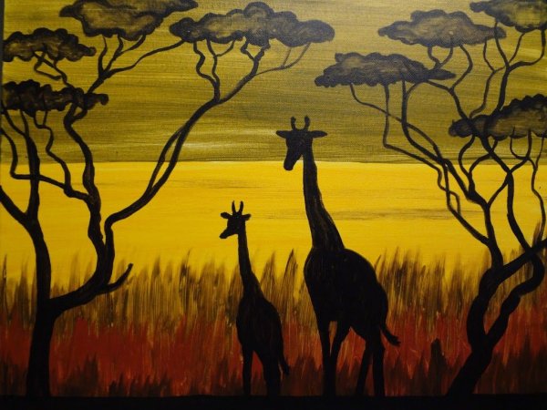 Африка живопись