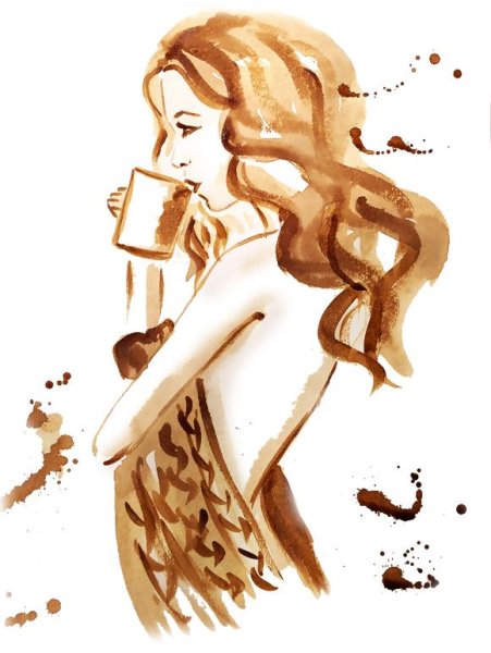 Разумов Константин девушки в кафе картины