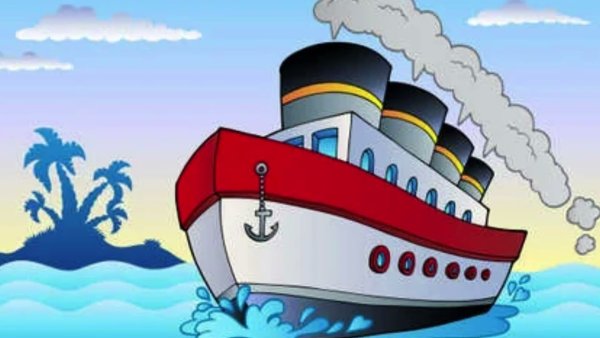 Пароход для детей