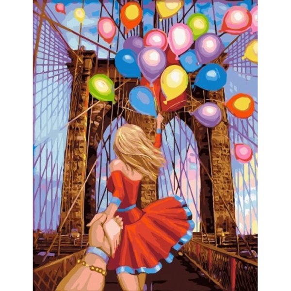 Алмазная мозаика Следуй за мной Бруклин