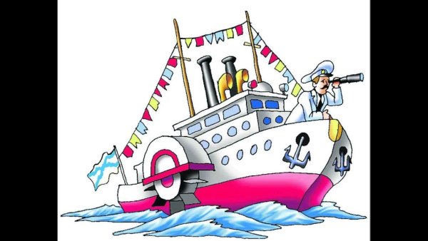 Пароход для детей