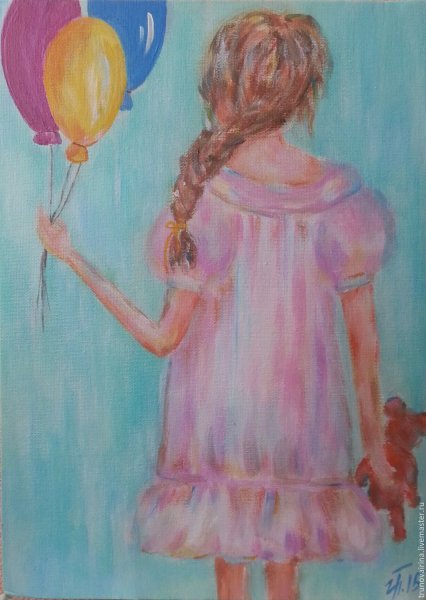 Девочка с шариками