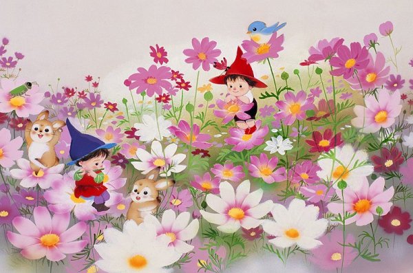 Сказочный цветочек