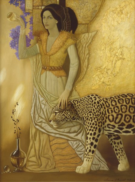 Царица Клеопатра и Лев