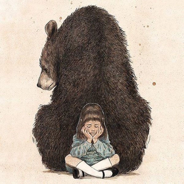 Natalie Rukavishnikova медведь