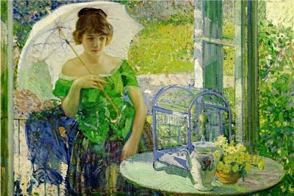 Девушка с мертвой канарейкой