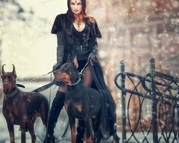 Катрин Доберман модель