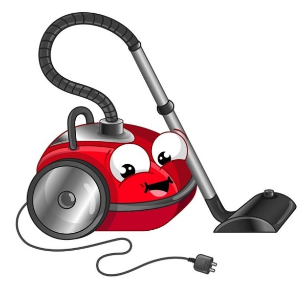 Пылесос мультяшный