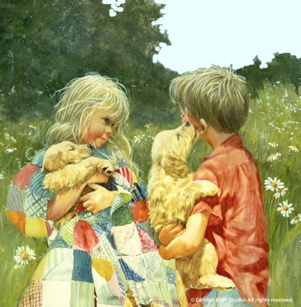 Живопись Каролин Блиш