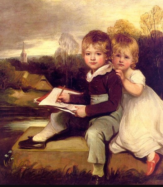 Живопись Джон Хопнер.,дети