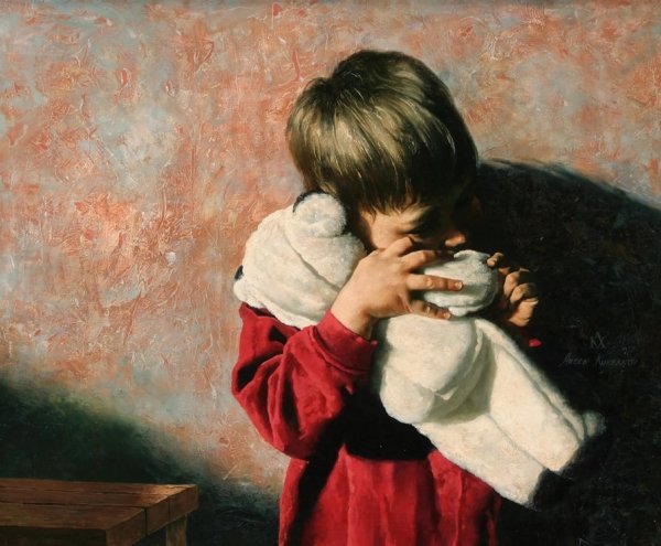 Обида живопись