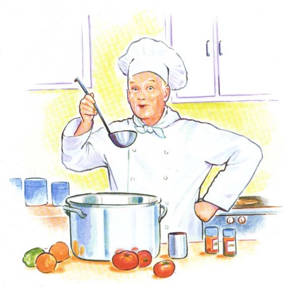 Атрибуты профессии повар