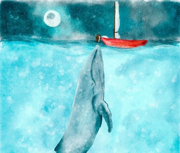 Девушка и кит