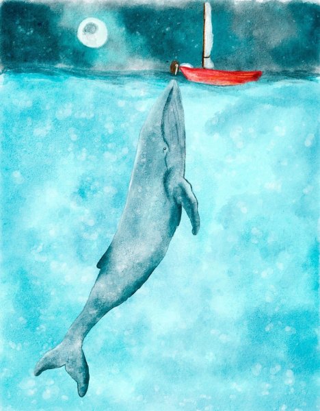 Картина кит