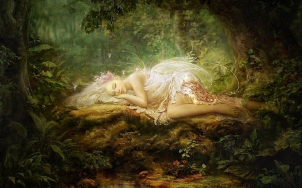 Лесная девушка