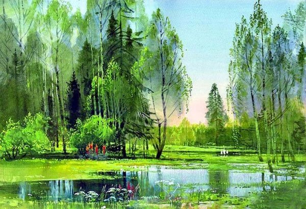 Художник Вячеслав Чернаков пейзаж