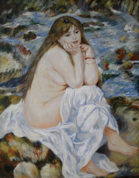 Август Реноир купальщицы