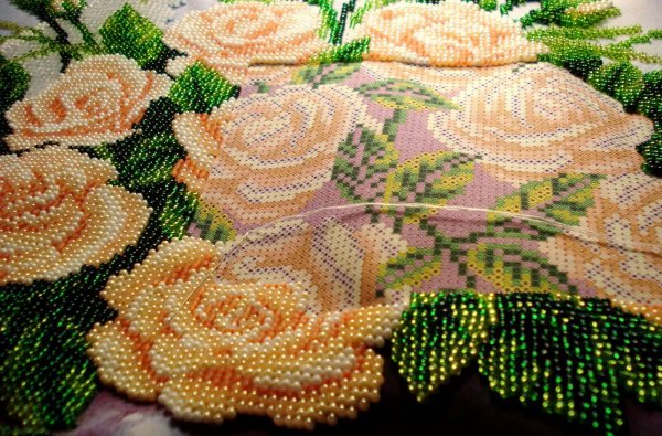 Вышивка бисером