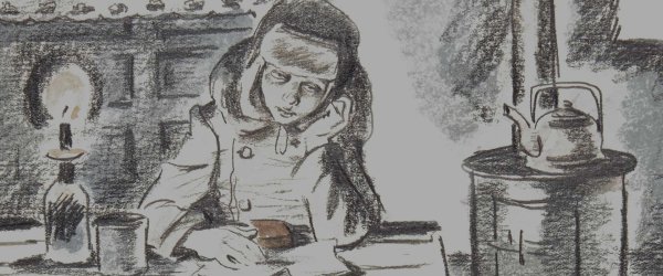 Картина блокадный хлеб Мирошник