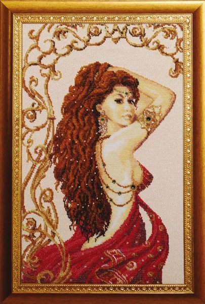 Вышивка бисером Лейла золотые ручки