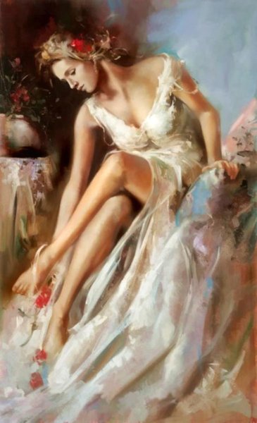 Рон ди Сценза картины женщин