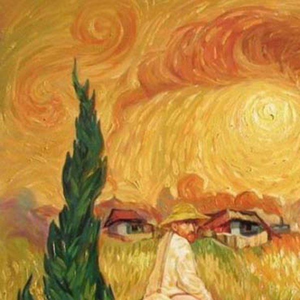 Картины Ван Гога девушка