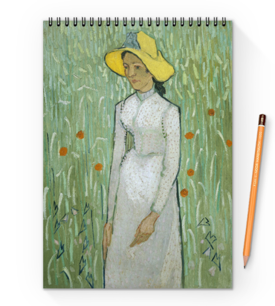 Ван Гог девушка в белом