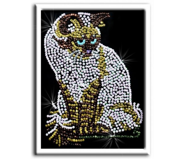 Волшебная мастерская мозаика из пайеток 019