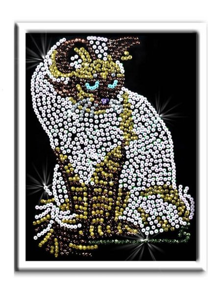 Волшебная мастерская мозаика из пайеток лошадка м003