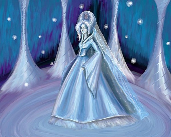 Снежная Королева рисунок